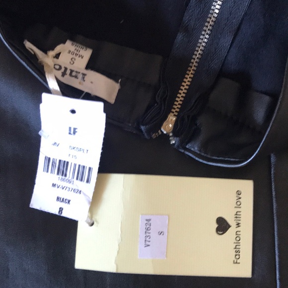 LF Leather Mini Skirt - Picture 4 of 4